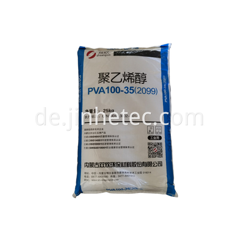 Shuangxin PVA 100-35 2699 Polyvinyl Alcohol For Textile